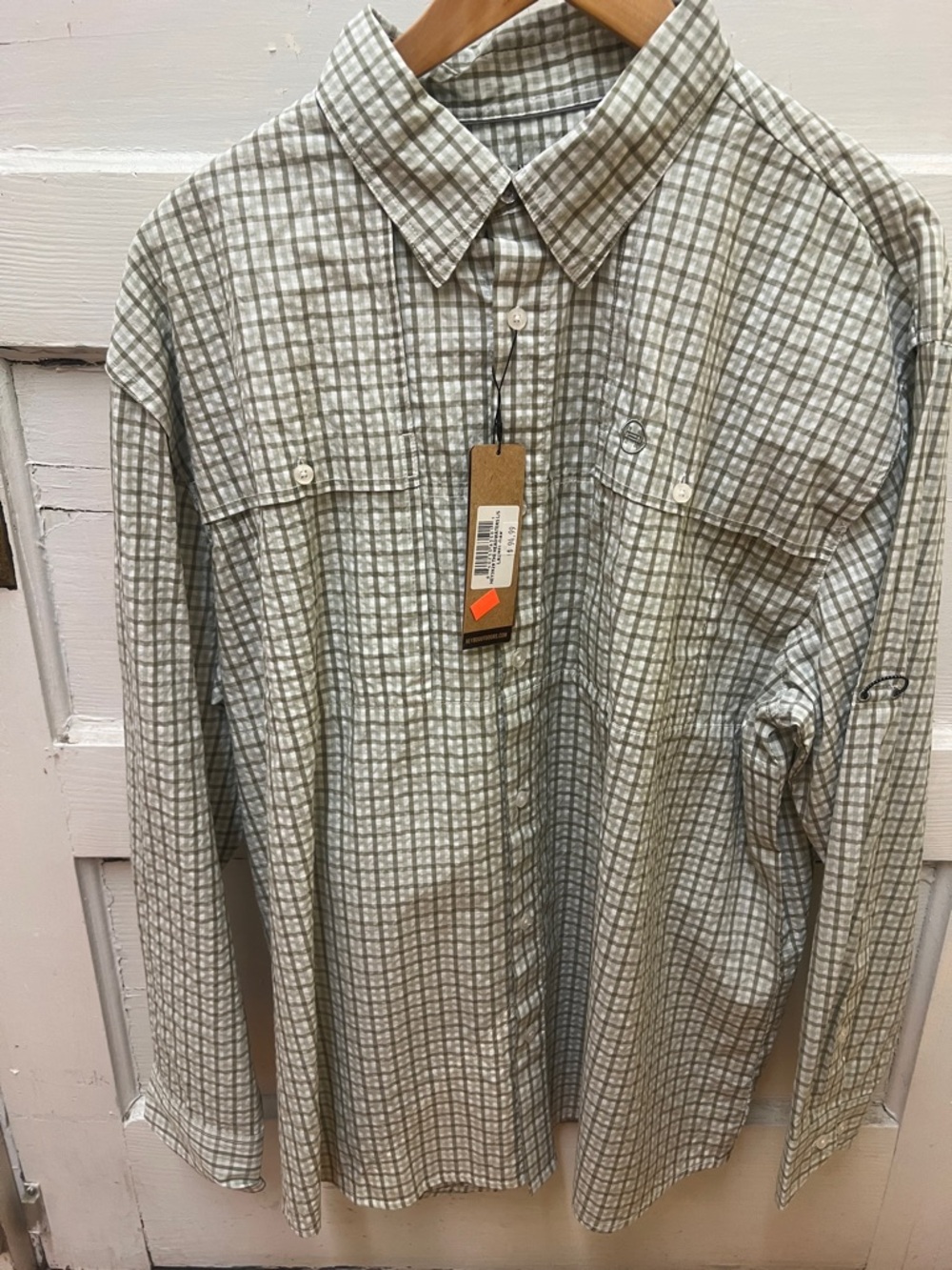 NWT M’s Heybo Headwater LS- Laurel Oak